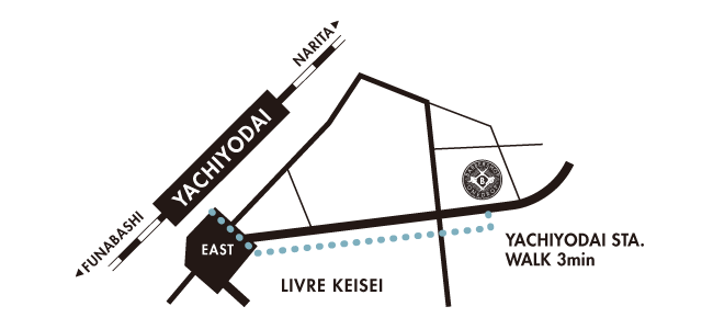ONEDROP MAP　八千代台駅徒歩3分